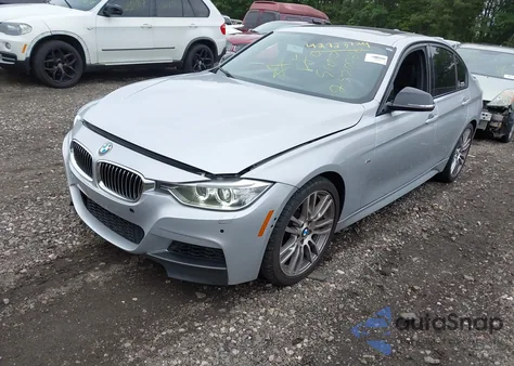 2014 BMW 335I из США, поврежденный, VIN WBA3A9C56EF477667